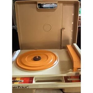 Tested VINTAGE Fisher~Price #825‎ Phonograph Record Player